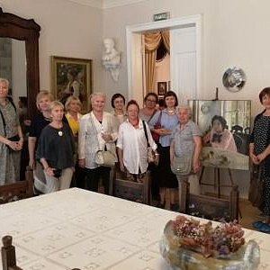 Делегация Российской академии художеств посетила Музей-заповедник Абрамцево