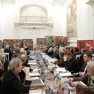 На заседании Президиума Российской академии художеств 1 марта 2016 года