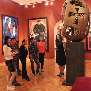 Симпозиум студентов творческих вузов стран СНГ по скульптуре в «Доме Бурганова»
