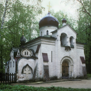 Уильям Брумфильд. Церковь Спаса Нерукотворного Образа в Абрамцево. 1990.