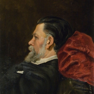 С.И.Крамская-Юнкер. Портрет И.Н. Крамского.1887