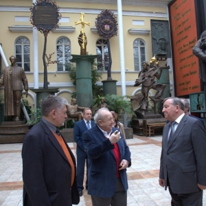 Встреча губернатора Алтайского края А.Б. Карлина с З.К.Церетели