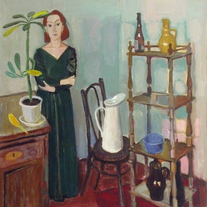Любавин А.А., «Женщина в зеленом платье», 2006
