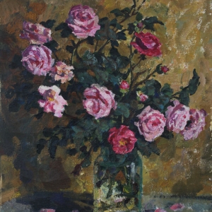 В.Ермакова. "Букет роз". 1974