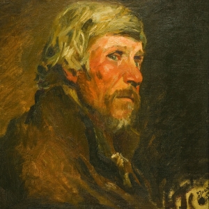 Н.Н.Ге. Портрет крестьянина. 1887