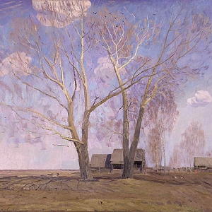 В.М.Сидоров. Весна. Высокое небо, 1960