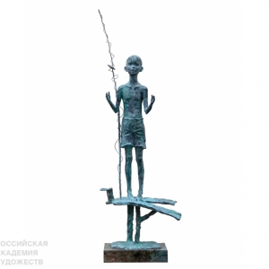 «Дети в искусстве». Выставка скульптуры и графики Олега Закоморного в Москве.