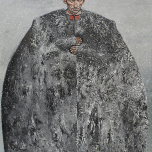 Х.В. Савкуев. Отец. 2014. Холст, масло, 200х150. Собственность автора