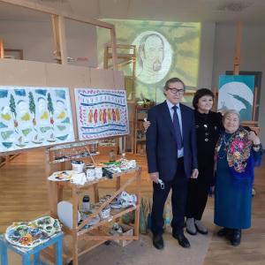 Открытие Мемориальной мастерской Геннадия Райшева в Ханты-Мансийске