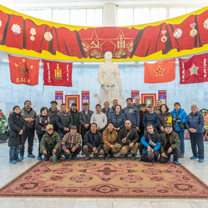 Международный пленэр «Под небом Победы» в Монголии