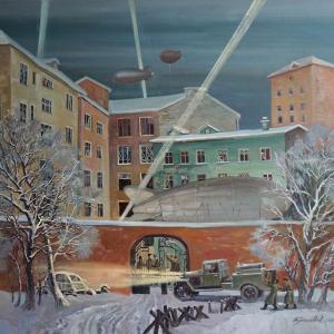 Выставка произведений Алексея Буртасенкова «К 77-й годовщине Победы»  в Москве