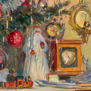 Выставочный проект Игоря Машкова «Рождество на Пречистенке» в Москве