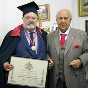 К 75-летию почетного члена РАХ Владимира Сергеевича Малышева