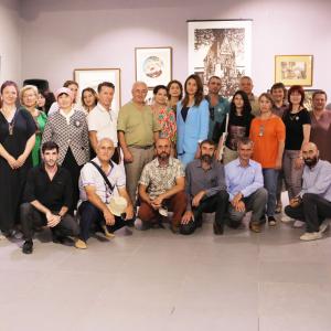Члены РАХ – участники заключительной выставки в рамках III Международной биеннале печатной графики «Кубачинская башня» в Дербенте