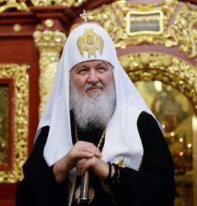 Президент Российской академии художеств З.К.Церетели поздравил Патриарха Московского и всея Руси Кирилла с днем рождения 