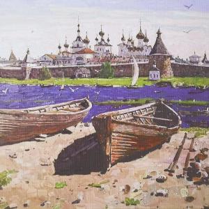 Выставки произведений Василия и Наталии Кураксы «Вдвоём» в Подольске, Владимире, Коломне и Кирове
