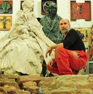 Выставка скульптуры Алексея Благовестнова в Риме.