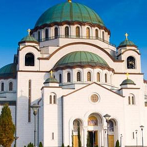 Подписание договора пожертвования на реализацию проекта мозаичного убранства главного купола Храма Св.Саввы в Белграде