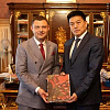 Делегация Китайского делового центра Парк Хуамин посетила Российскую академию художеств