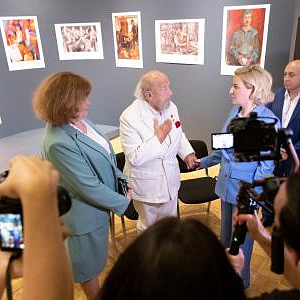 Президент РАХ З.К.Церетели принял участие в открытии II Международного детского культурного форума в Москве