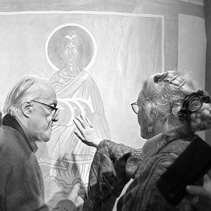 Н.Григорьева. «Призрачно всё…».Фотография. Выставка в библиотеке РАХ.
