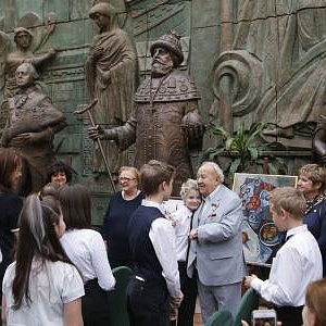 Посвящение в юные художники учащихся академических художественных заведений