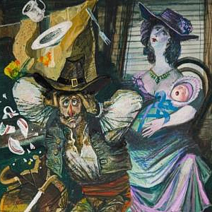 Выставка «Рисунки на столе. Книжная графика Дмитрия Иконникова (1952-2019)» в Москве