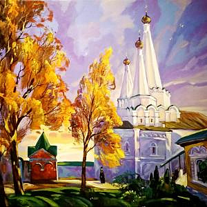 I Всероссийский пленэр и выставка, посвященные памяти академика РАХ О.М.Савостюка, в Угличе