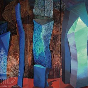 Выставка произведений итальянского художника Мелькиорре Наполитано «Вулкания – корни алхимии» в МВК РАХ