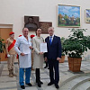 Произведения Вероники Бубела-Масловой переданы Дзержинскому госпиталю ветеранов войн 