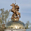 Скульптурная композиция «Георгий Победоносец» авторства Александра Ткачука открыта в Ачинске