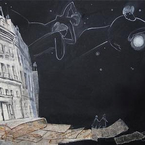 «Петербург-Париж. Память стен, память улиц». Выставка графики А.Васильевой и О.Катаевой-Рошфор в Париже