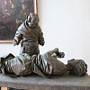Скульптура «Блокада. Ленинград. Мать и дитя» работы М.Переяславца включена в постоянную экспозицию Русского музея