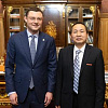 Делегация Цзиндэчжэньского университета керамики посетила Российскую академию художеств