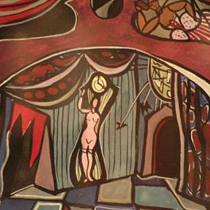 Выставка живописных работ доктора искусствовознания  А.В.Рындиной в Библиотеке РАХ