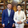 Делегация общественных деятелей КНР посетила Российскую академию художеств