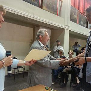Вручение аттестатов выпускникам Московской центральной художественной школе при РАХ. 2019