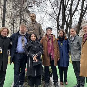 В Москве открыт памятник П.А.Вяземскому работы Леонида Баранова