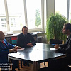 Состоялась встреча заместителя  министра культуры Швейцарии  Ива Фишера и президента РАХ З.К.Церетели