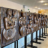 Выставка скульптуры З.К.Церетели «Горожане» в КЗ «Измайлово» (Москва)