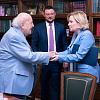Встреча Президента РАХ З.К.Церетели с Министром культуры РФ О.Б.Любимовой