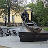 Открытие памятника М.А.Шолохову в Москве