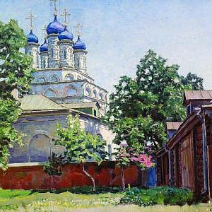 Члены РАХ - участники пленэра в рамках арт-проекта «Васнецовский август» в Кирове