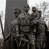Памятник сотрудникам и военнослужащим Росгвардии в Рязани, работы А. Рожникова, О.Кошкина и М.Тихомирова