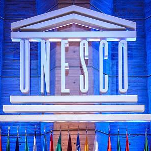 Пресс-конференция по случаю открытия в штаб-квартире ЮНЕСКО в Париже выставки З.К.Церетели