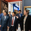 Чрезвычайный и Полномочный посол Китайской Народной Республики в России Чжан Ханьхуэй посетил Российскую академию художеств