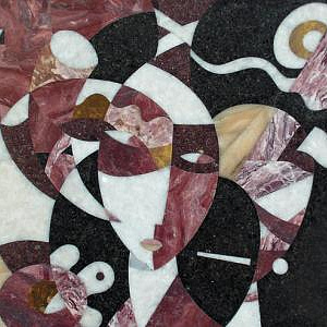 Выставка «Кочевник и самоцветы. Флорентийская мозаика Юрия Мандаганова» в Выставочных залах РАХ