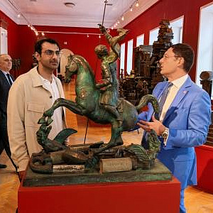 Визит Министра культуры Катара в Российскую академию художеств