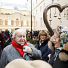 Открытие скульптурной композиции «Справедливость и милосердие» работы З.К.Церетели на территории Дома прав человека в Москве