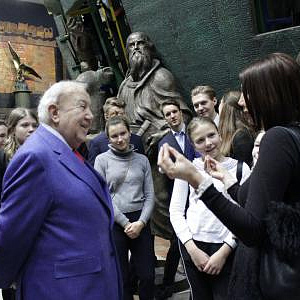 Встреча З.К.Церетели с участниками  программы «Международная школа юных дипломатов»